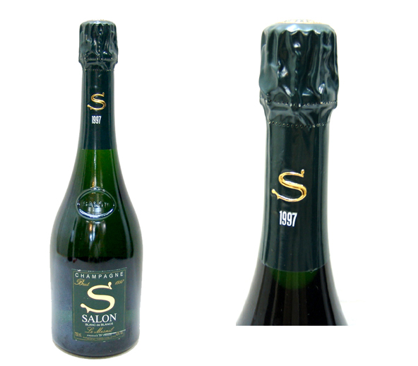 東京都世田谷区でSALON サロン ブラン・ド・ブラン ル・メニル 1997 シャンパン  750mlを75,000円でお買取りさせていただきました。