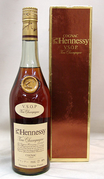 Hennessy ヘネシー V.S.O.P. スリムボトル コニャック 700ml 箱付き 
