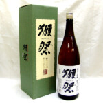 東京都目黒区で獺祭（だっさい）純米大吟醸　磨き三割九分 日本酒 1800ml 箱付きを2,000円でお買取りさせていただきました。