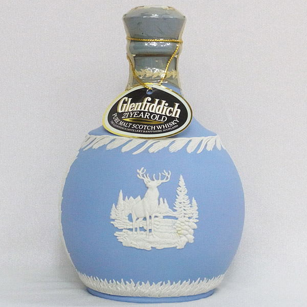 東京都豊島区でグレンフィディック 21年 ピュアモルト スコッチウイスキー ウェッジウッド 陶器ボトル 750mlを15,000円で買取りさせていただきました。
