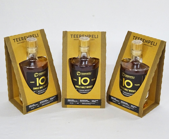 東京都世田谷区でテーレンペリ 10年 TEERENPELI 10YEARS フィンランド シングルモルトウイスキー 500ml 未開栓を1本あたり2400円で買取りさせていただきました。