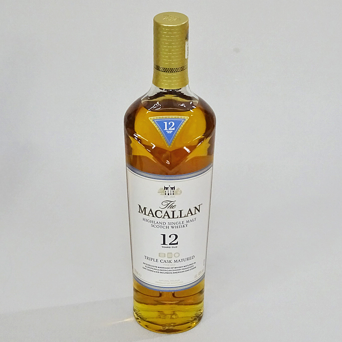 東京都豊島区でザ・マッカラン トリプルカスク 12年 700ml 40％ The MACALLAN シングルモルト スコッチ ウイスキー 未開栓を3000円で買取させていただきました。