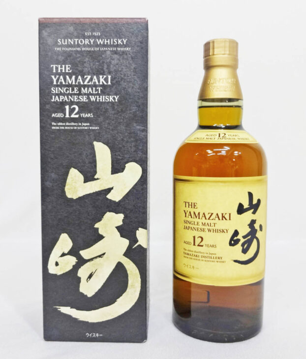 ※大阪府内限定発送※ サントリー 山崎 12年 シングルモルトウイスキー 700ml 43% 未開栓 お酒 ウイスキー 古酒 SUNTORY【送料無料】