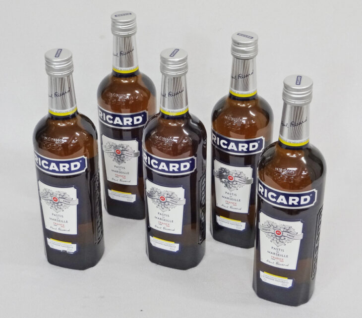 リカール パスティス ド マルセイユ 700ml 45度 フランス スピリッツ RICARD PASTIS DE MARSEILLE 未開栓 5本セット