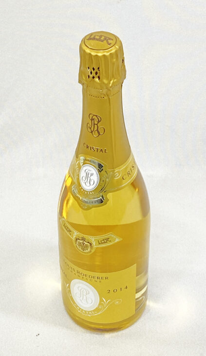 東京都江戸川区でルイ ロデレール クリスタル ブリュット 2014 シャンパン 750ml 12.5％ 未開栓 LOUIS ROEDERER CRISTAL CHAMPAGNEを買取させていただきました。